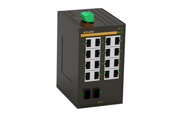 Opal20 18端口非网管型卡轨式交换机